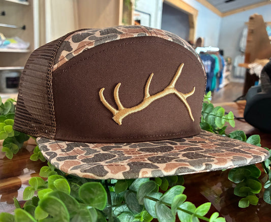 Fieldstone Outdoors 3D Puff Shed Embroidered 7 Panel Snapback Hat