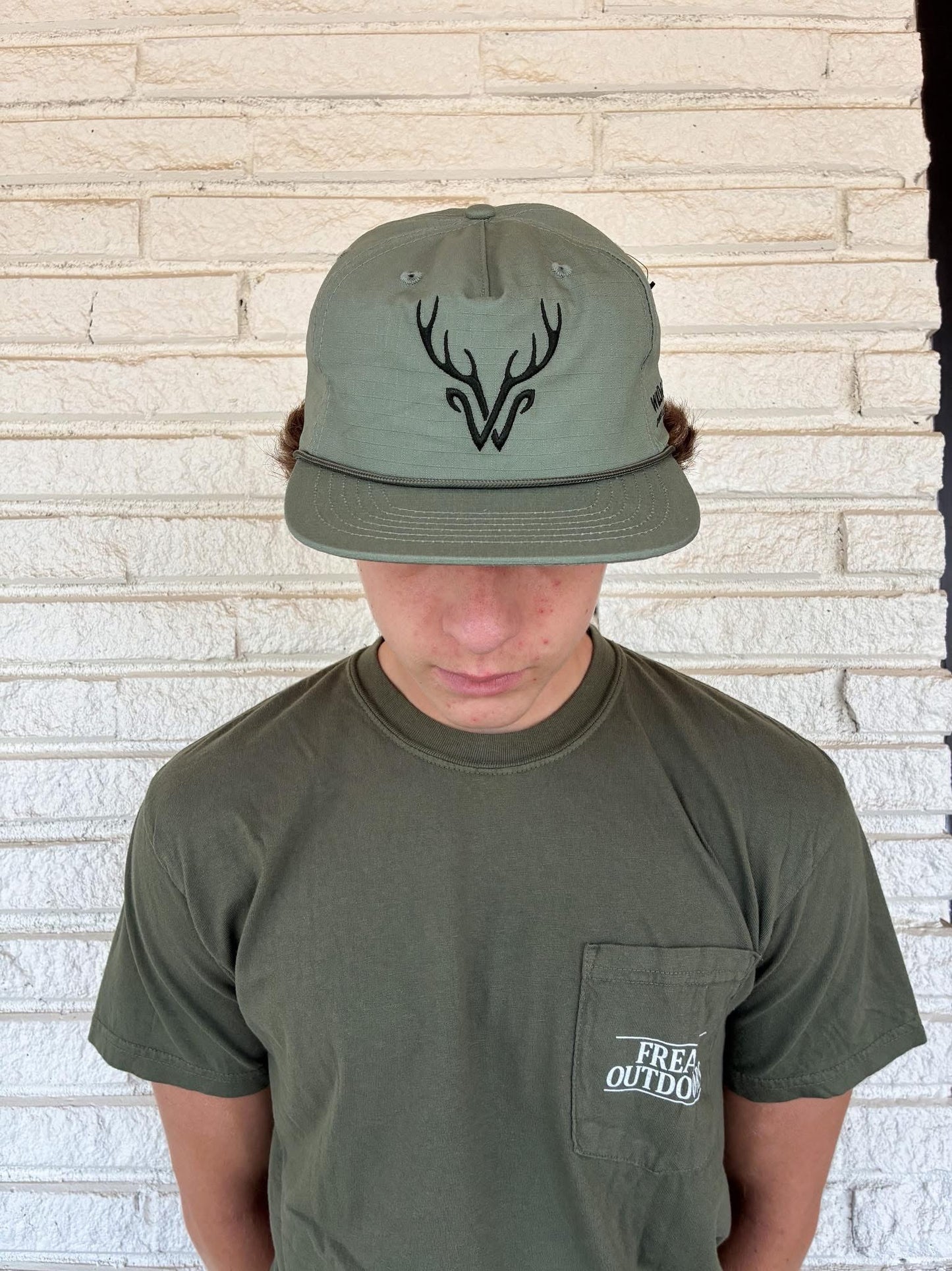 Wildgame Collective 3D Puff Logo Rope Snapback Hat