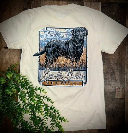 Speckle Bellies Black Lab S/S TEE Shirt