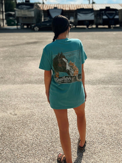 Southern Fried Cotton Women's Milo & Otis S/S TEE Shirt