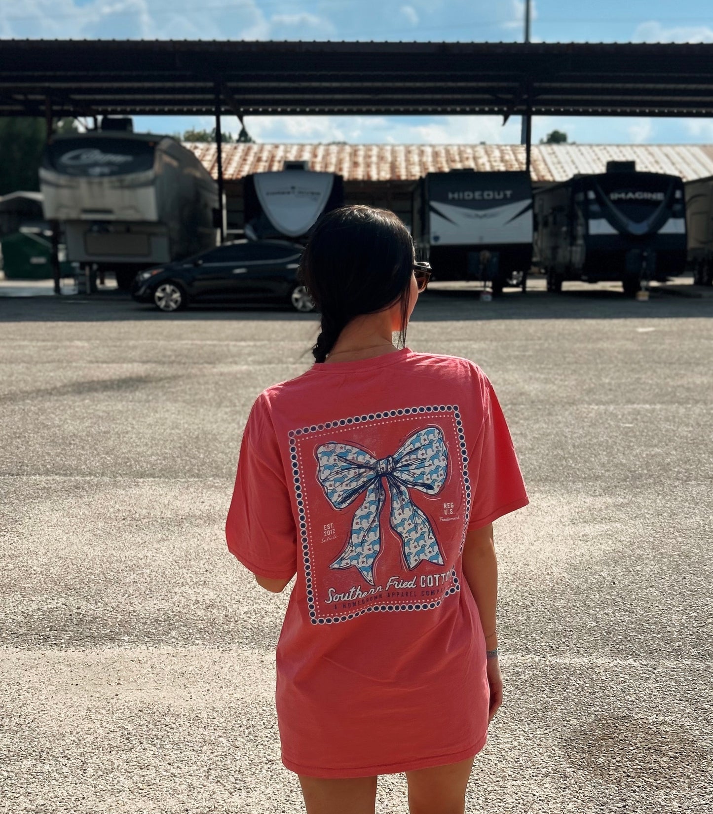 Southern Fried Cotton Women's Tied & True S/S TEE Shirt
