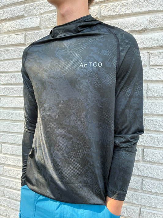 Aftco Men's Adapt Hood L/S Perf Shirt