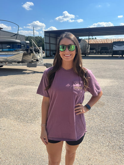 Old Row Outdoors Bass Jump Pocket S/S TEE Shirt