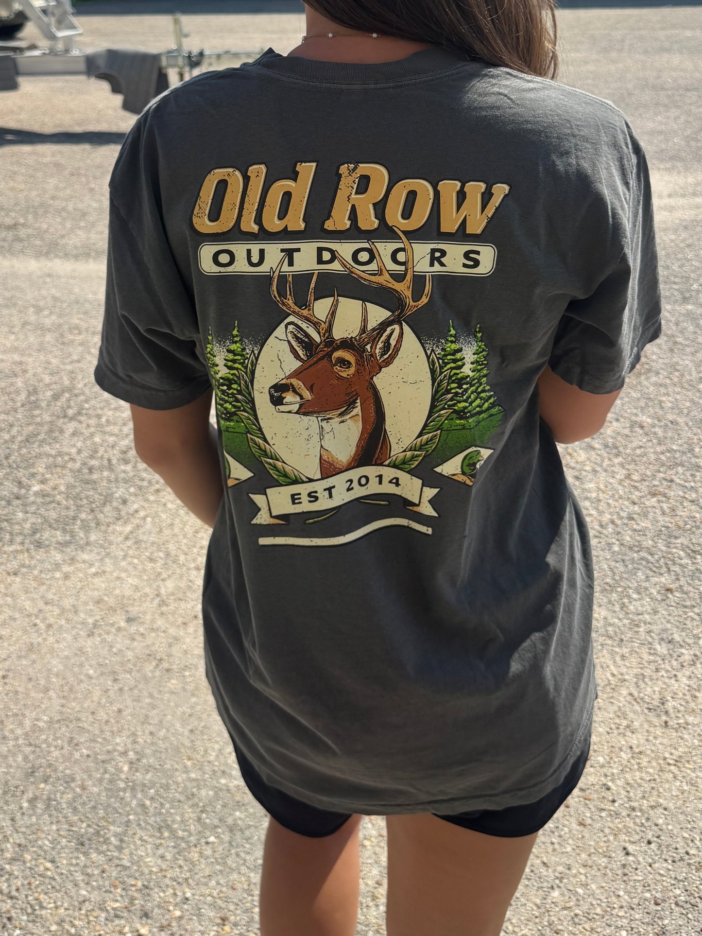 Old Row Outdoors Deer Pocket S/S TEE Shirt