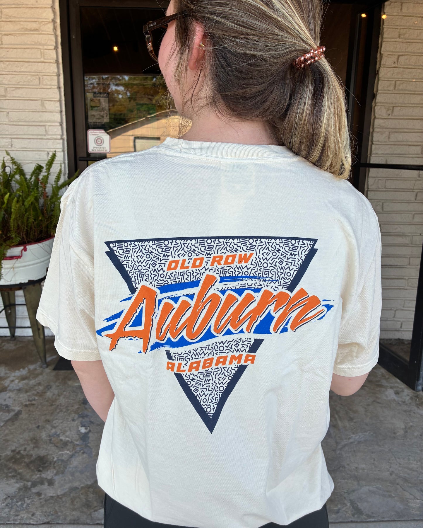 Old Row Outdoors Auburn Retro Triangle 2.0 S/S TEE Shirt