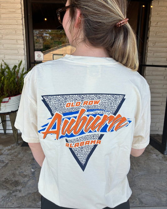 Old Row Outdoors Auburn Retro Triangle 2.0 S/S TEE Shirt