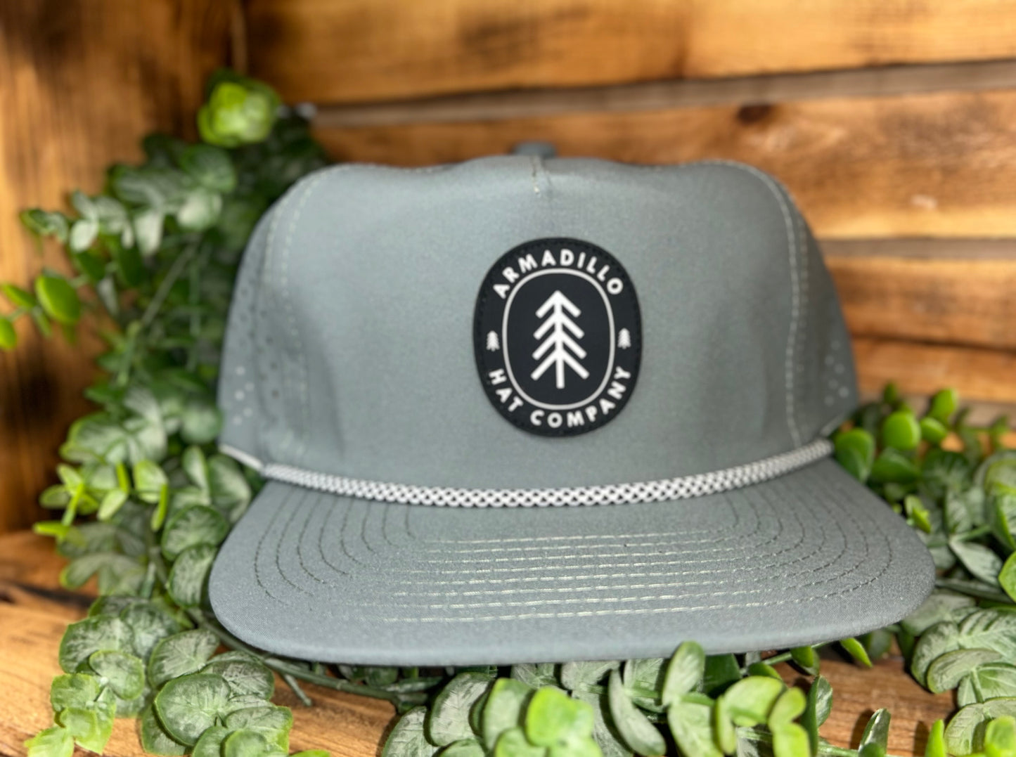 Armadillo Hat Co. Durango Patch Rope Snapback Hat