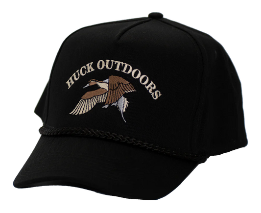 Huck Outdoors Pintail Classic Rope Snapback Hat