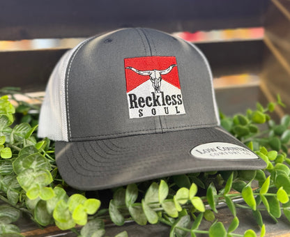 Low Country Comfort RS6 Reds Skull Snapback Hat