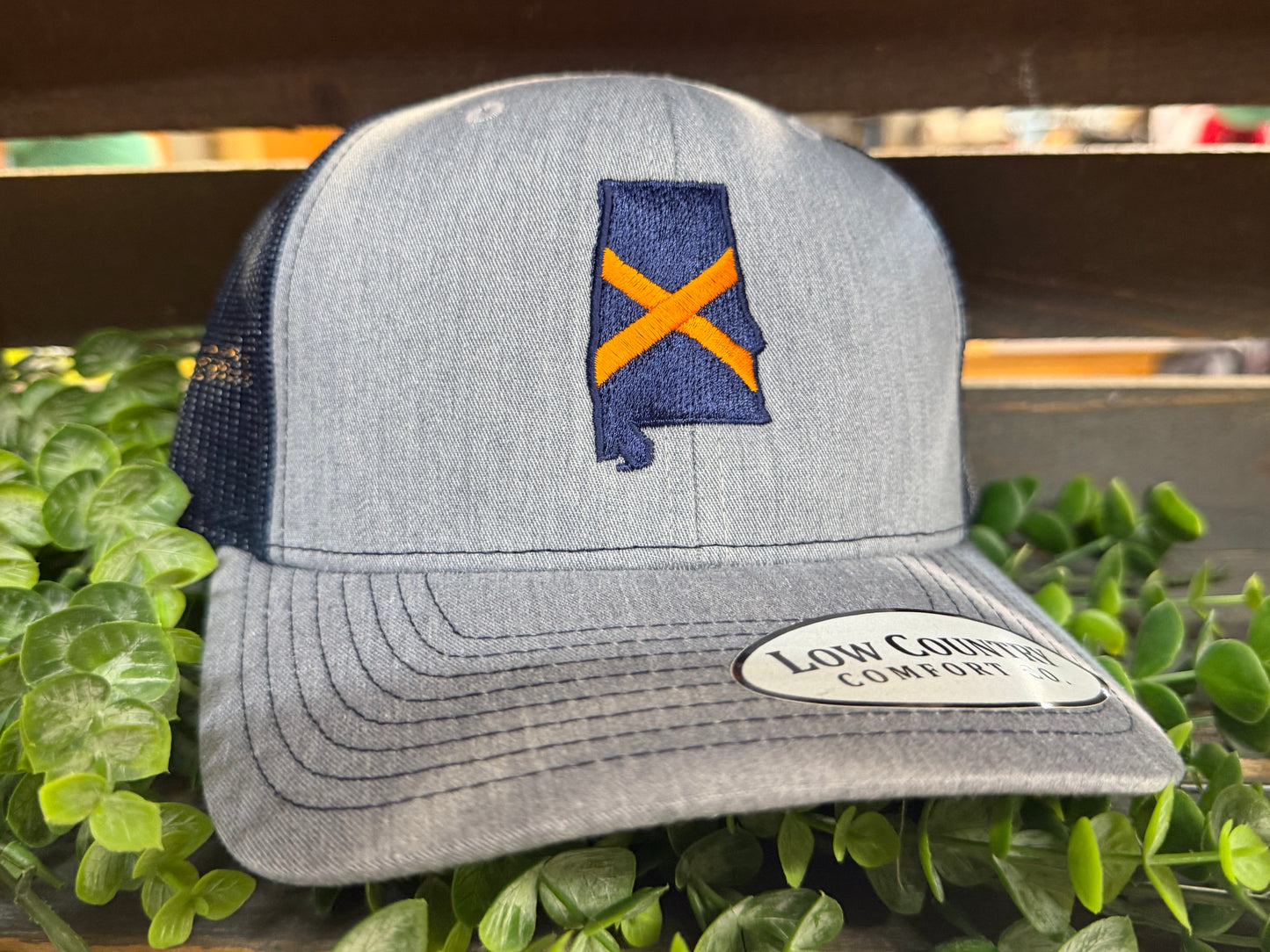 Low Country Comfort Alabama Flag Snapback Hat
