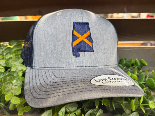 Low Country Comfort Alabama Flag Snapback Hat