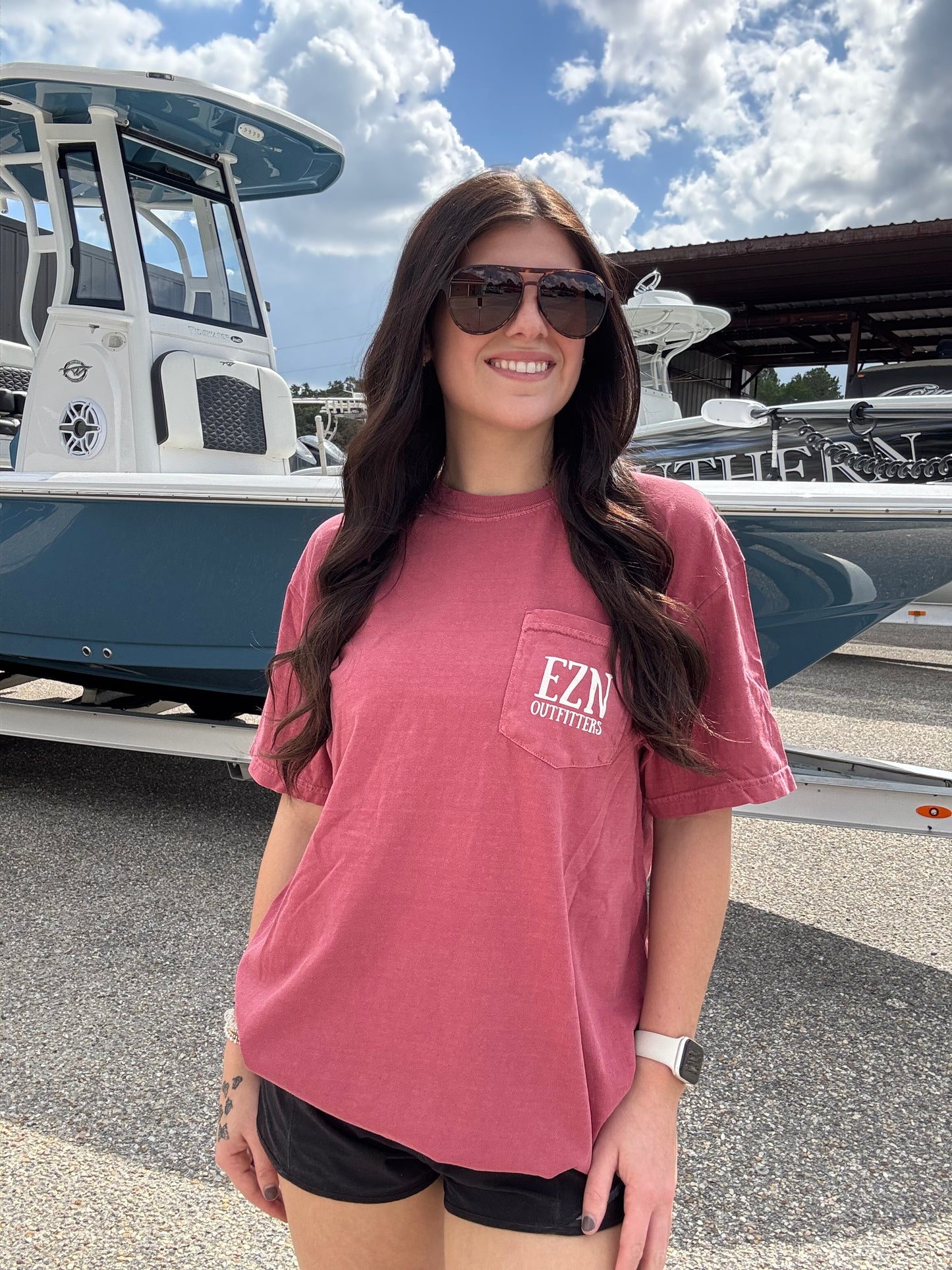 EZN Outfitters Mallard in Flight S/S TEE Shirt