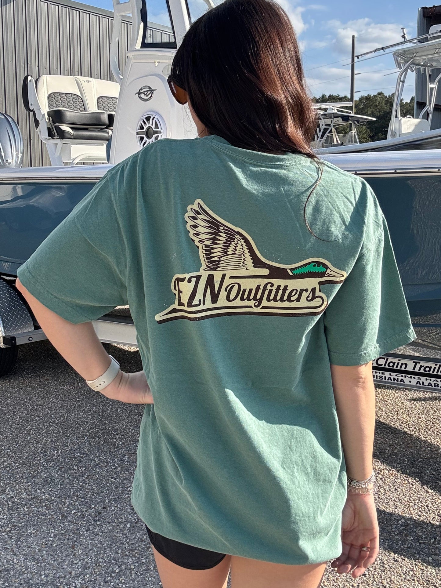 EZN Outfitters Mallard in Flight S/S TEE Shirt