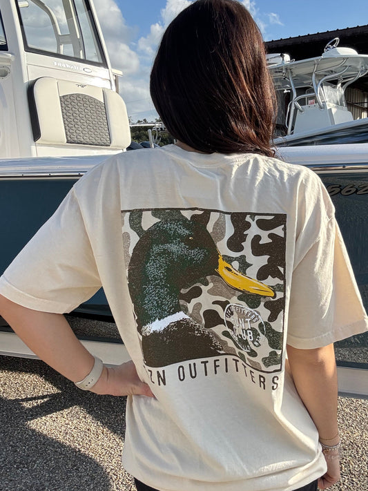 EZN Outfitters Old School Camo Duck Head S/S TEE Shirt