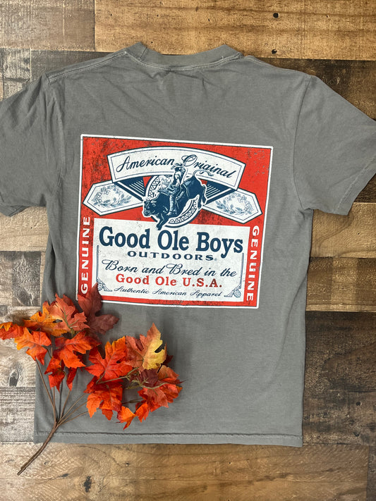 Good Ole Boy Outdoors USA Label S/S TEE Shirt