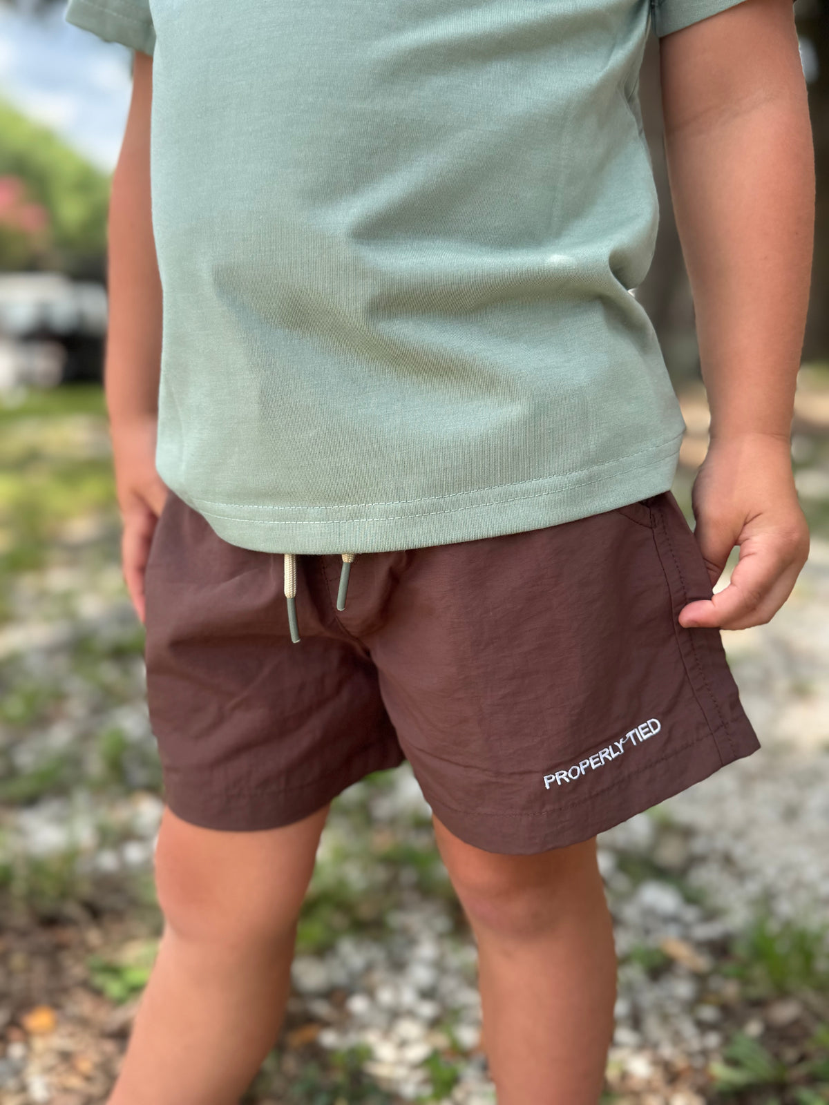 Properly Tied Youth Boys Mallard Shorts
