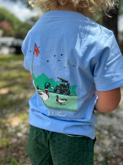 Properly Tied Youth Boys Fowl Play S/S TEE Shirt
