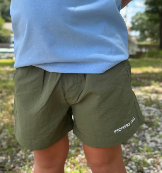 Properly Tied Youth Boys Mallard Shorts