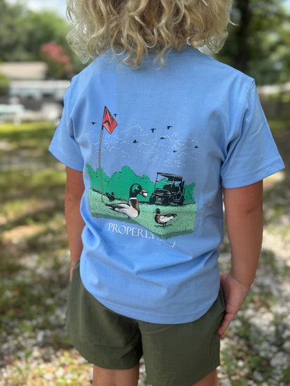 Properly Tied Youth Boys Fowl Play S/S TEE Shirt