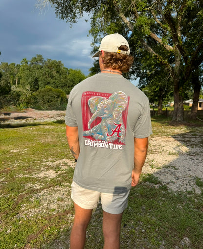 Speckle Bellies AL Watercolor Elephant S/S TEE Shirt