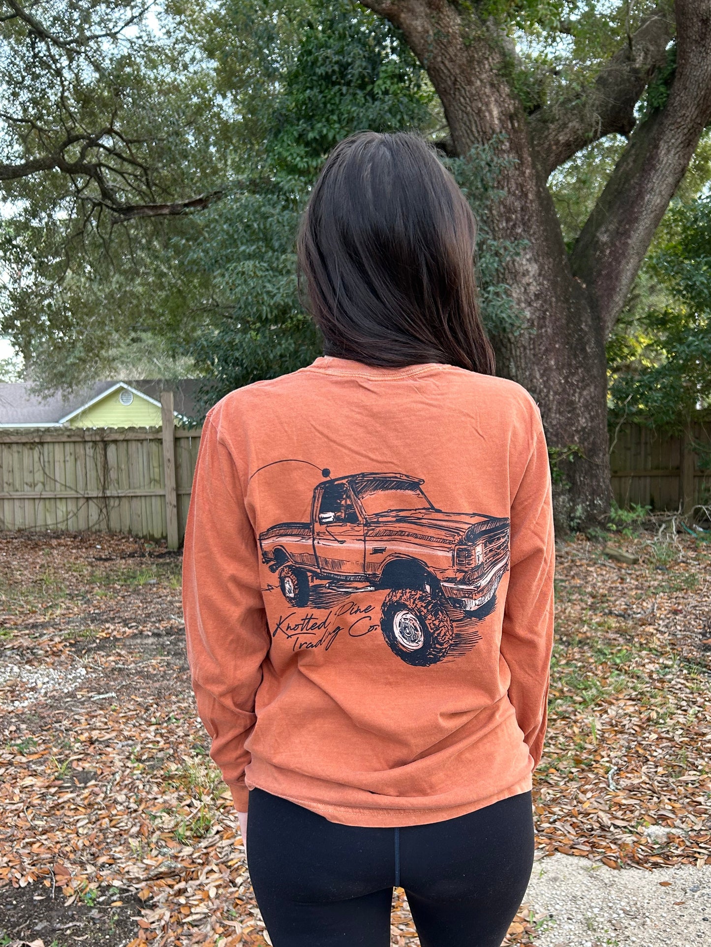 Knotted Pine Trading Co. F250 L/S TEE Shirt