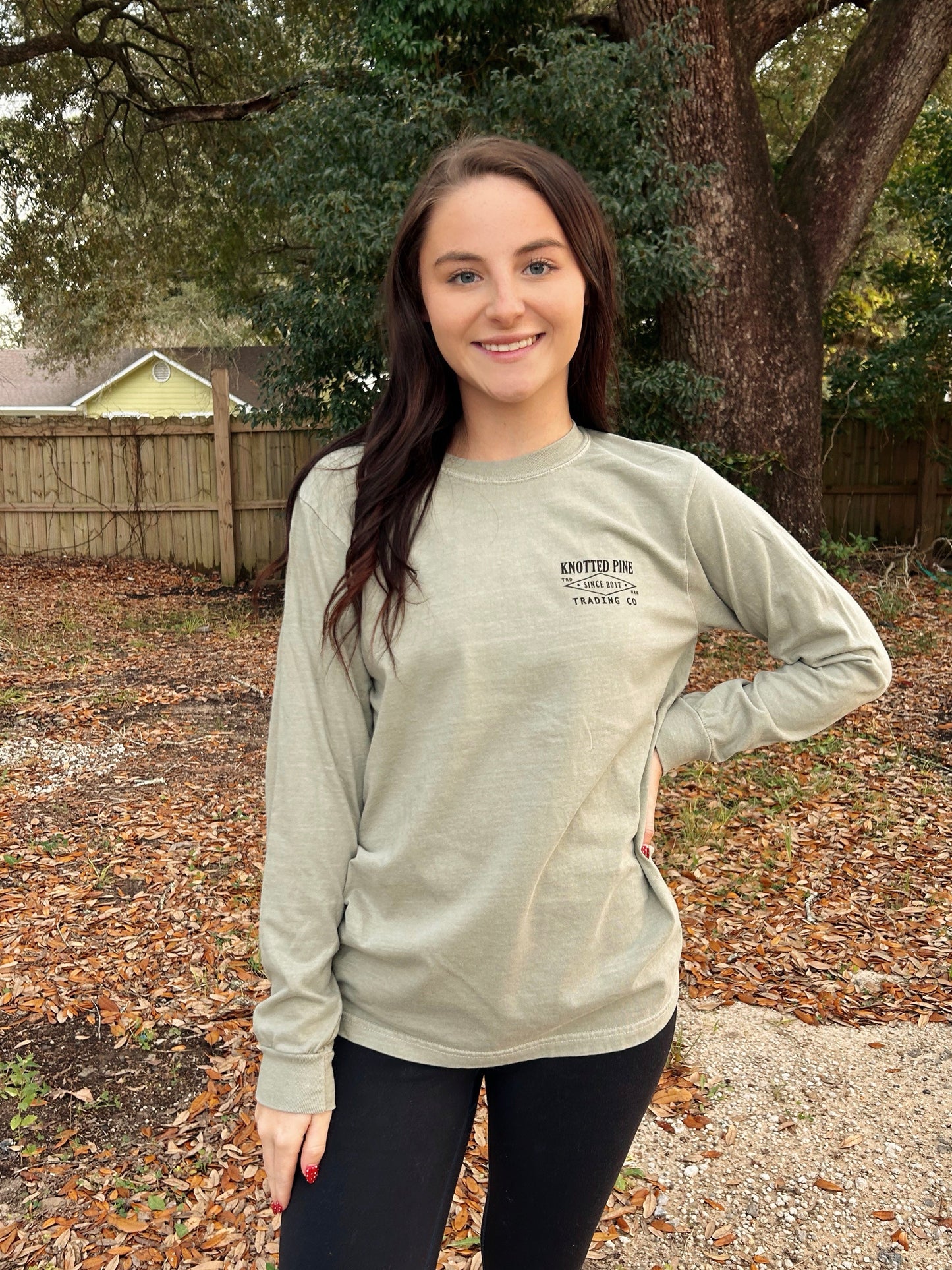 Knotted Pine Trading Co. Deer Ad L/S TEE Shirt