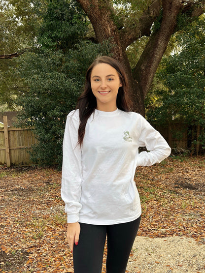 Knotted Pine Trading Co. Snow Camo L/S TEE Shirt