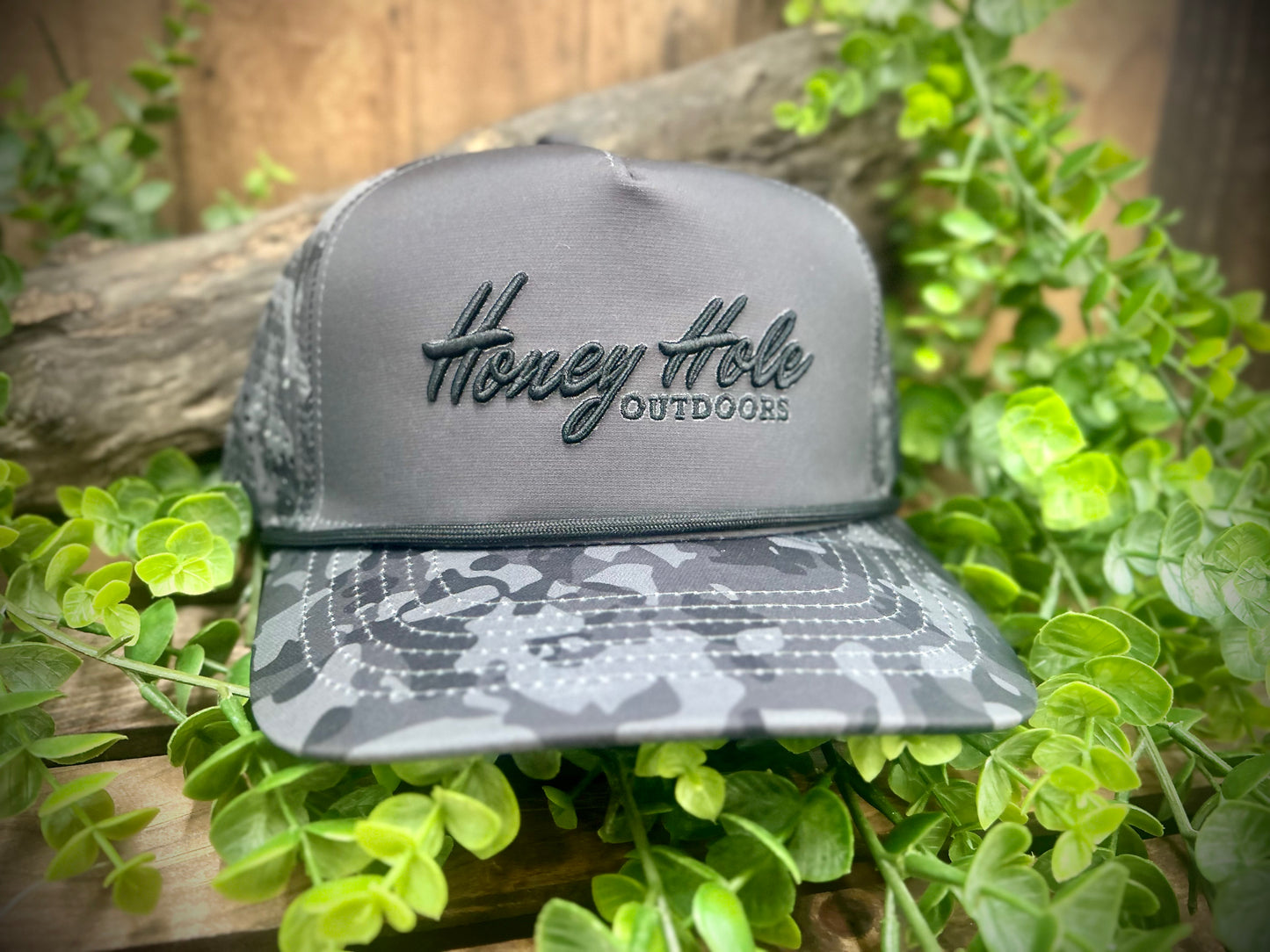 Honey Hole Outdoors Performance Rope Snapback Hat
