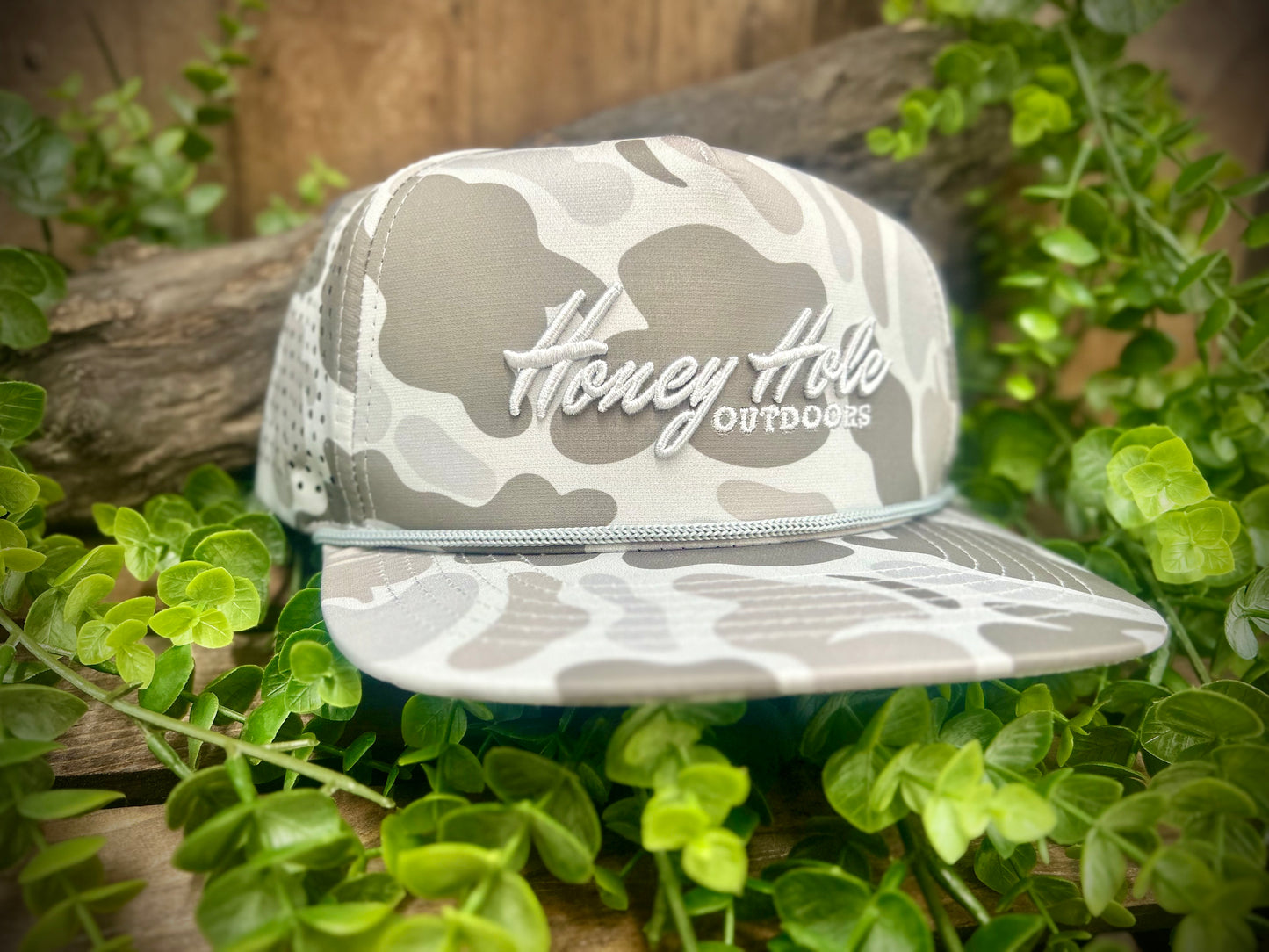 Honey Hole Outdoors Performance Rope Snapback Hat
