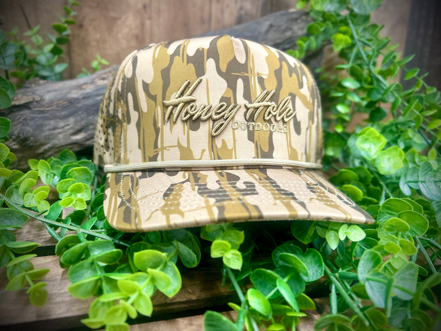 Honey Hole Outdoors Performance Rope Snapback Hat
