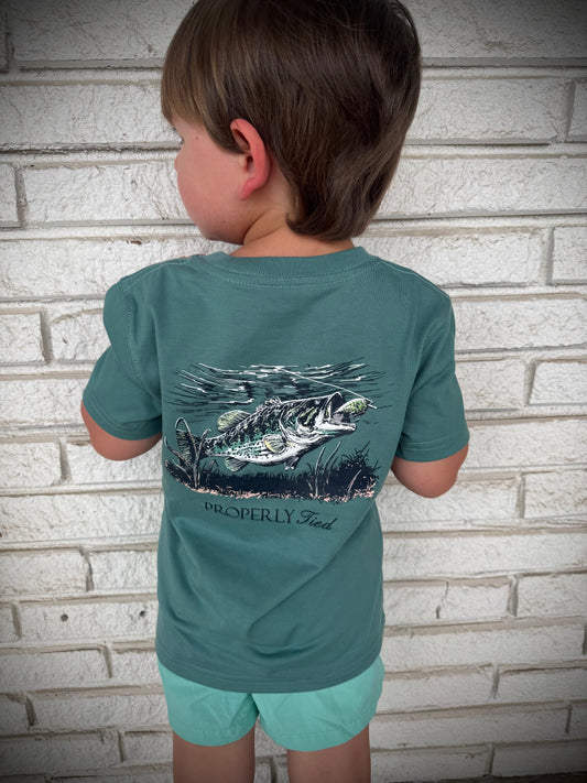Properly Tied Baby Set the Hook S/S TEE Shirt