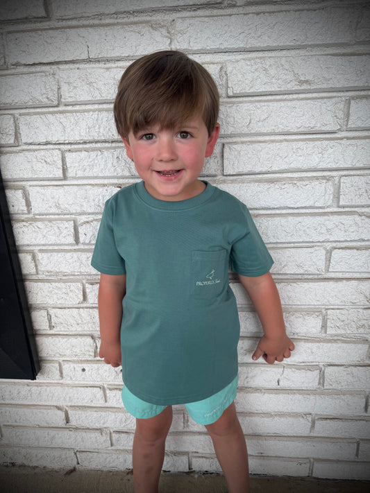 Properly Tied Baby Set the Hook S/S TEE Shirt