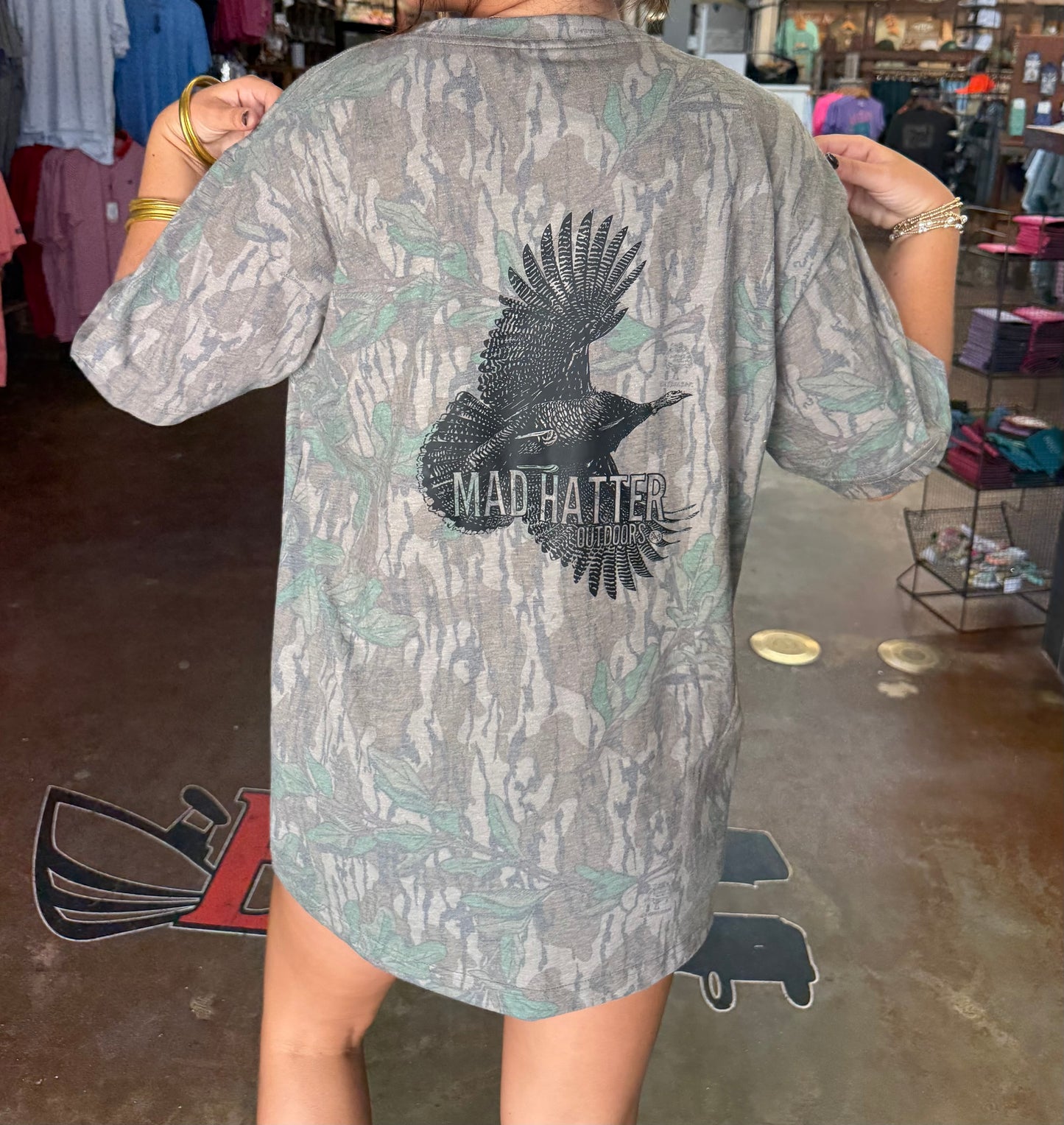 Mad Hatter Camo Turkey S/S TEE Shirt