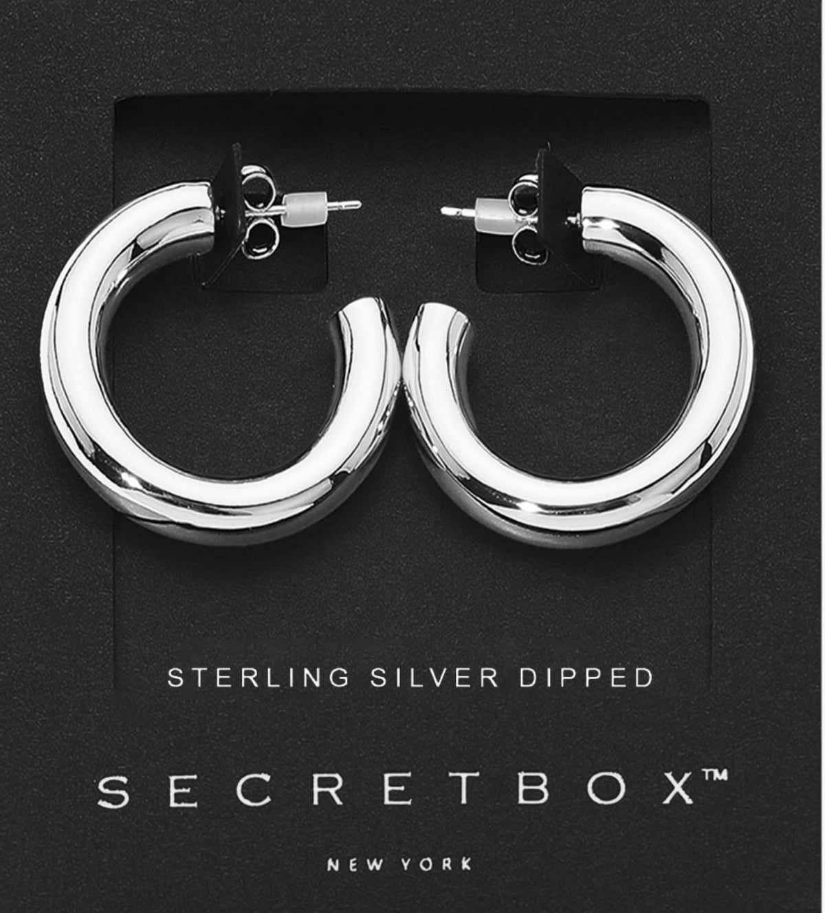 14k Dipped Chunky Hoops