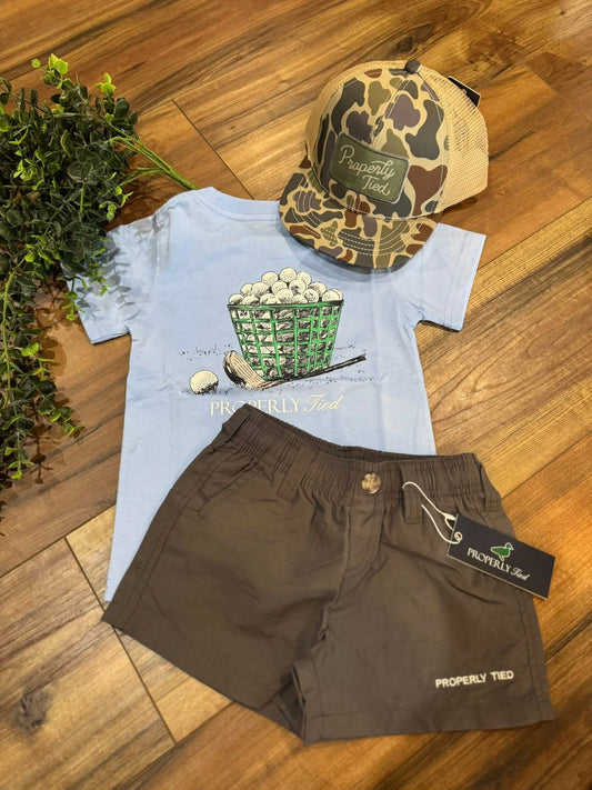 Properly Tied Youth Boys Range S/S TEE Shirt