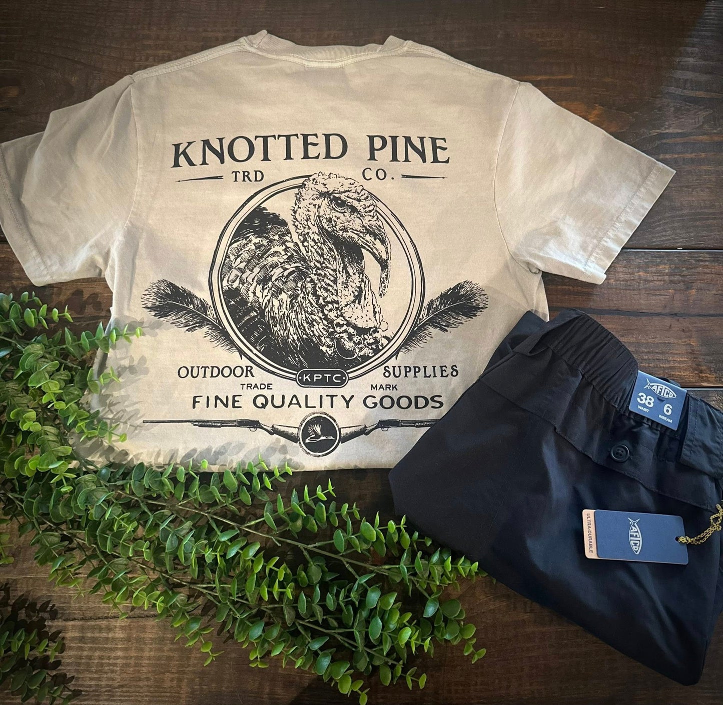 Knotted Pine Trading Co. Antique Turkey S/S TEE Shirt
