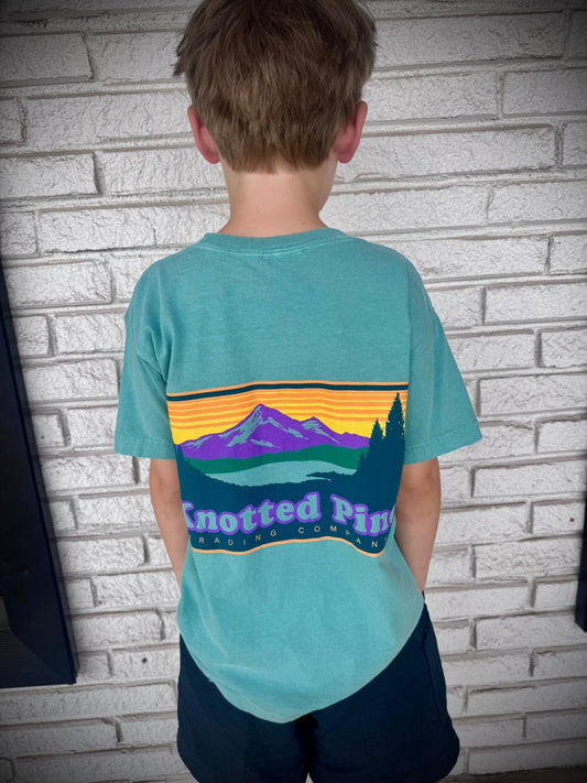 Knotted Pine Trading Co. Youth Sunset Ridge S/S TEE Shirt
