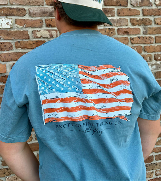 Knotted Pine Old Glory S/S TEE Shirt