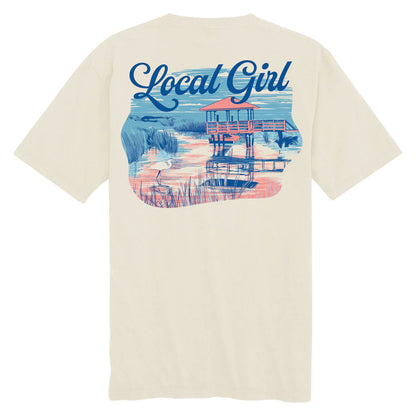 Local Girl Women's Heron Marsh S/S TEE Shirt