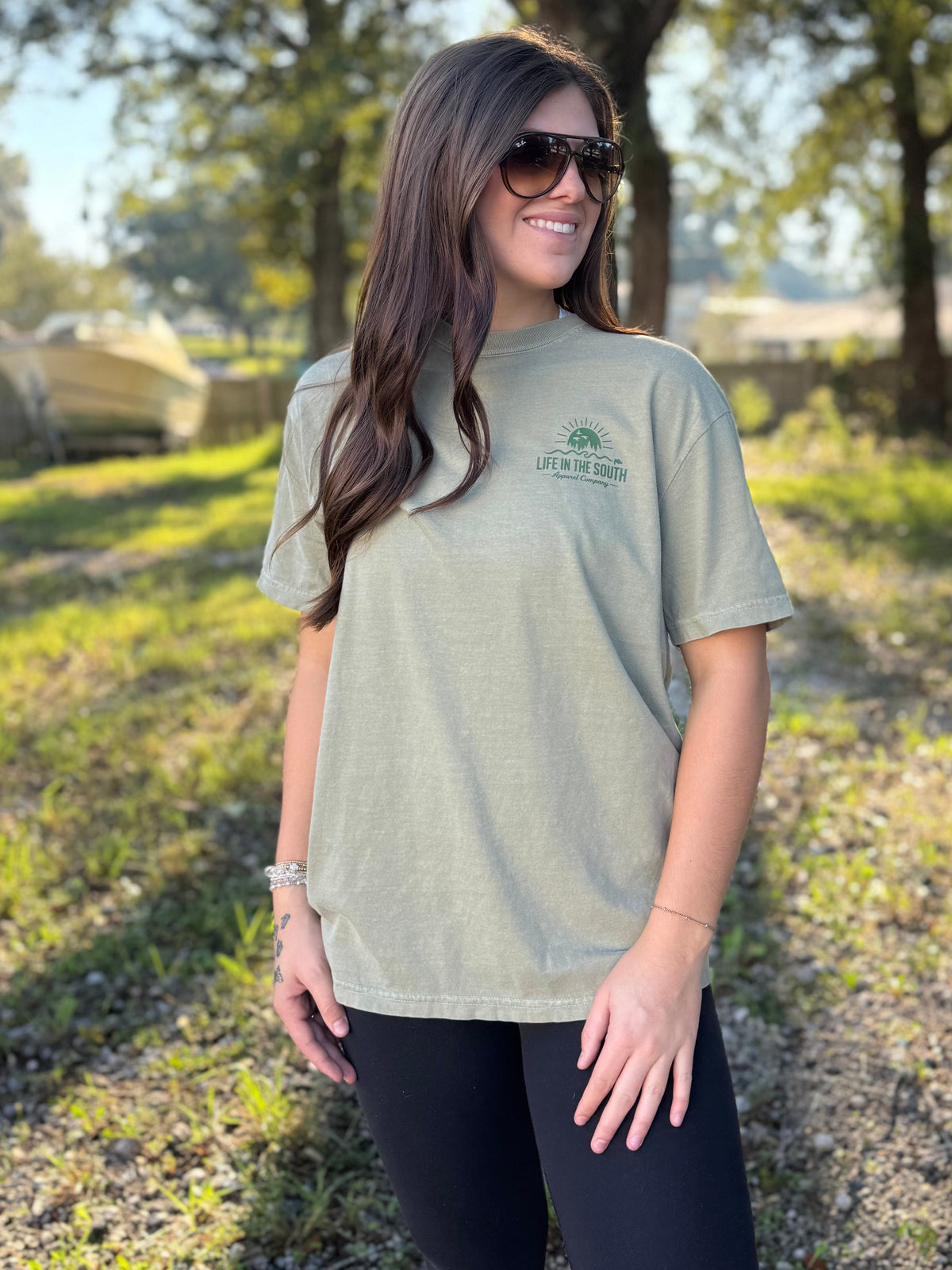 Life in the South Bottoms Up S/S TEE Shirt