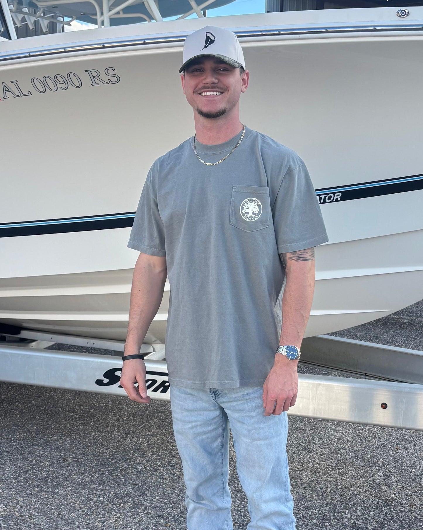 Live Oak Brand Old School Camo,Bottomland S/S TEE Shirt