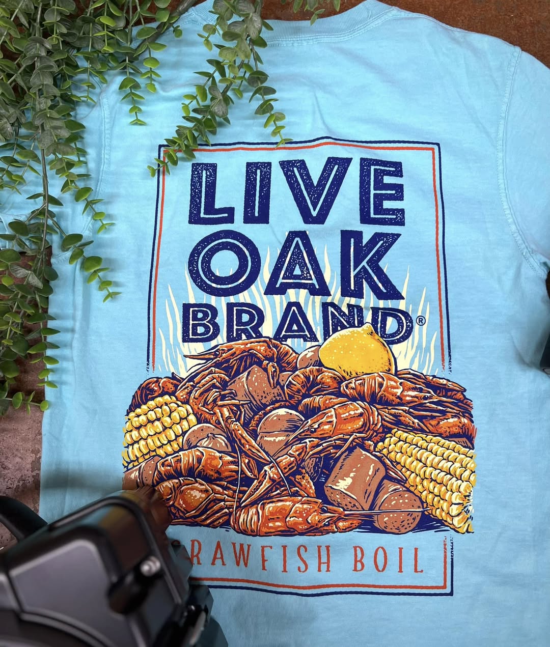 Live Oak Brand Crawfish Boil S/S TEE Shirt