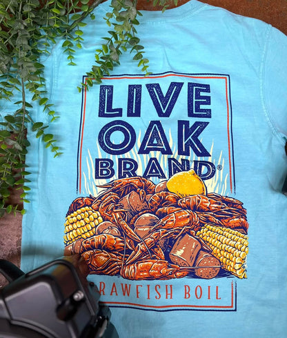 Live Oak Brand Crawfish Boil S/S TEE Shirt