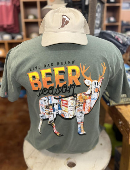 Live Oak Brand It's Beer Season S/S TEE Shirt