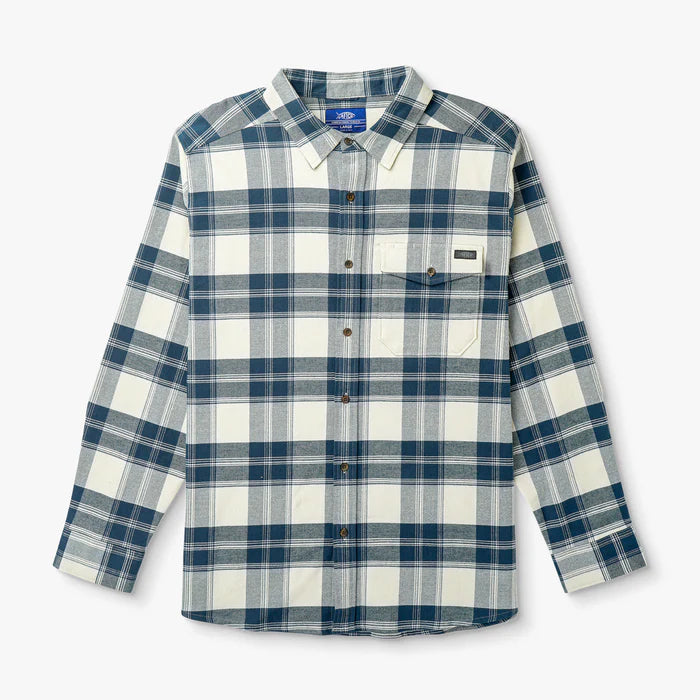 Aftco Men's Lager flannel Button Down L/S Shirt
