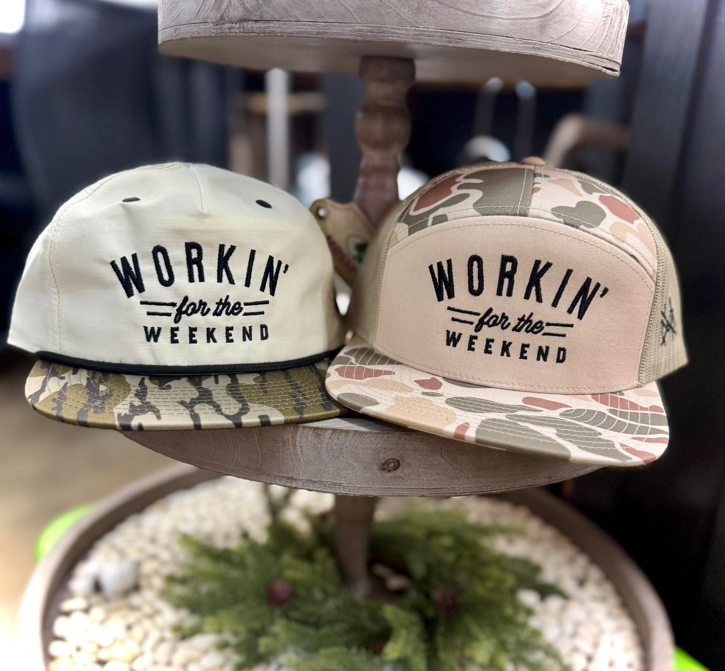 Mad Hatter Working for the Weekend Trucker Snapback Hat