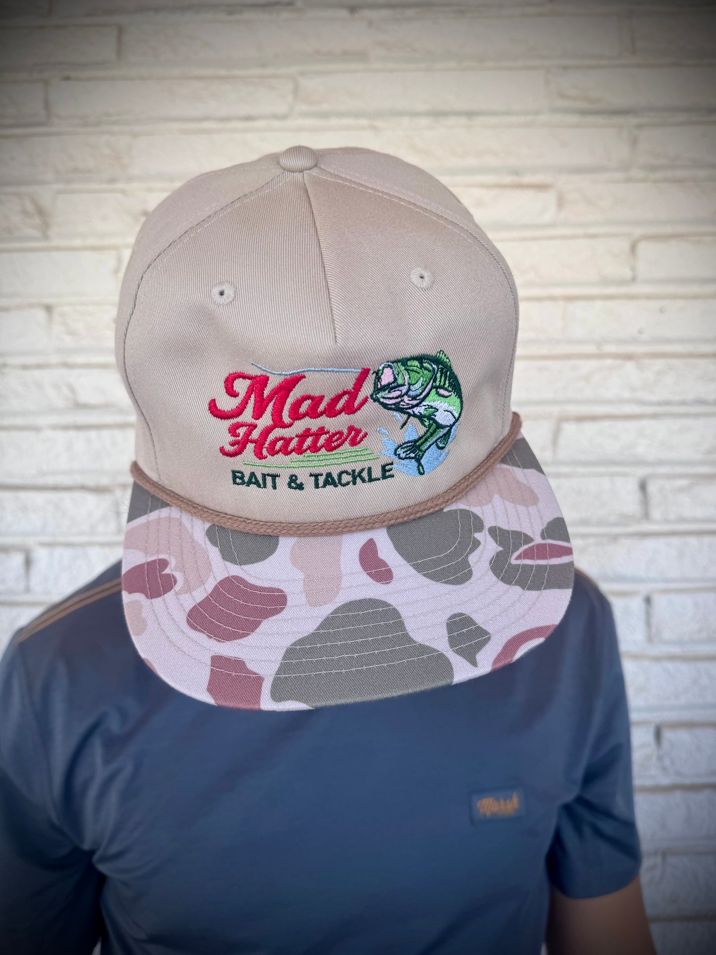 Mad Hatter Bait & Tackle Trucker Snapback Hat
