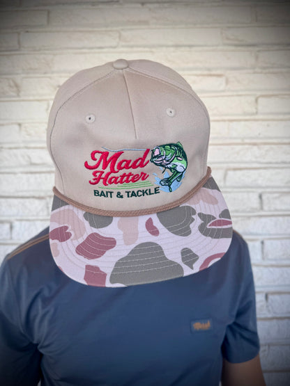 Mad Hatter Bait & Tackle Trucker Snapback Hat