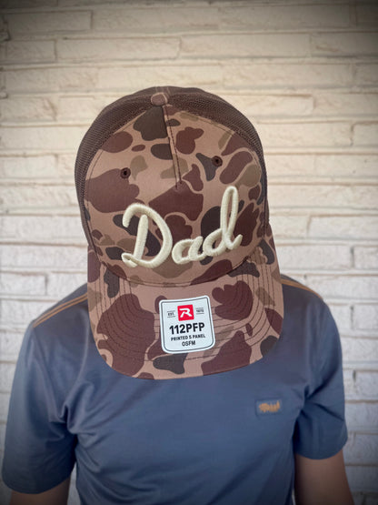 Mad Hatter Dad Trucker Snapback Hat