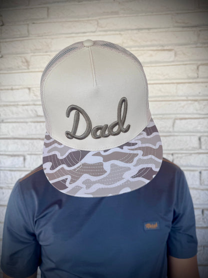 Mad Hatter Dad Trucker Snapback Hat